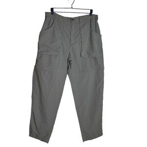 Cabela's Men XL Guidewear Convertible 100% Nylon Pants Hiking Fishing Outdoor